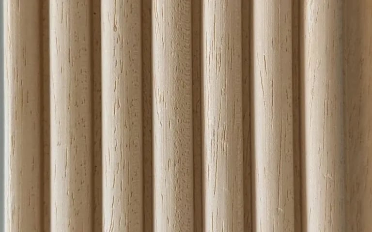 Ribbed Abachi slats, INFINITY Sauna