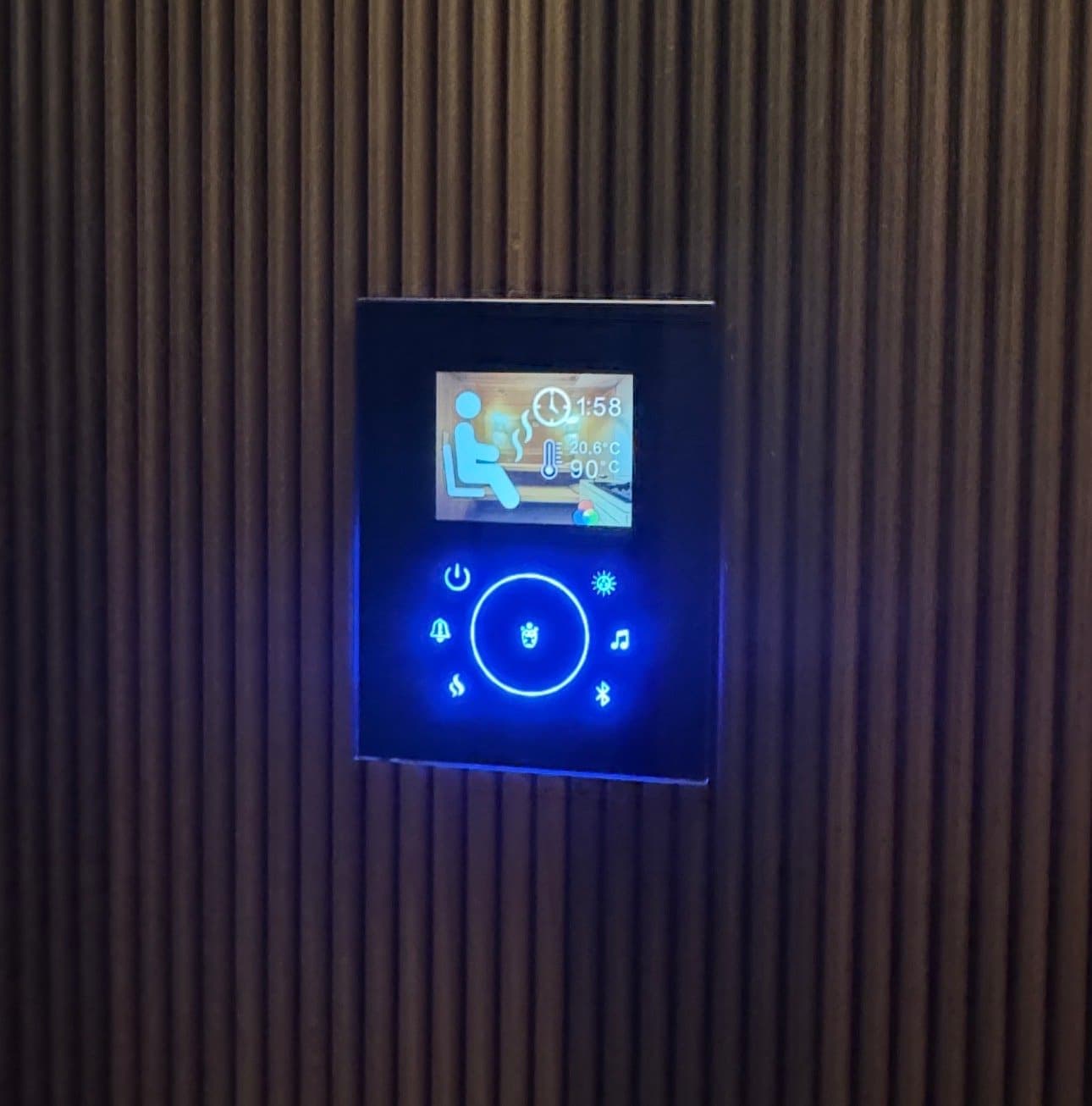 Internal Control Panel, ONE Sauna